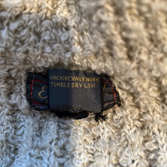 Vintage 80’s Epitome Oversized Open Front Chunky Knit Cardigan Sweater Size M - Picture 4 of 6